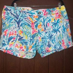 Lilly Pulitzer Callahan Short sz 16 Tippy Top